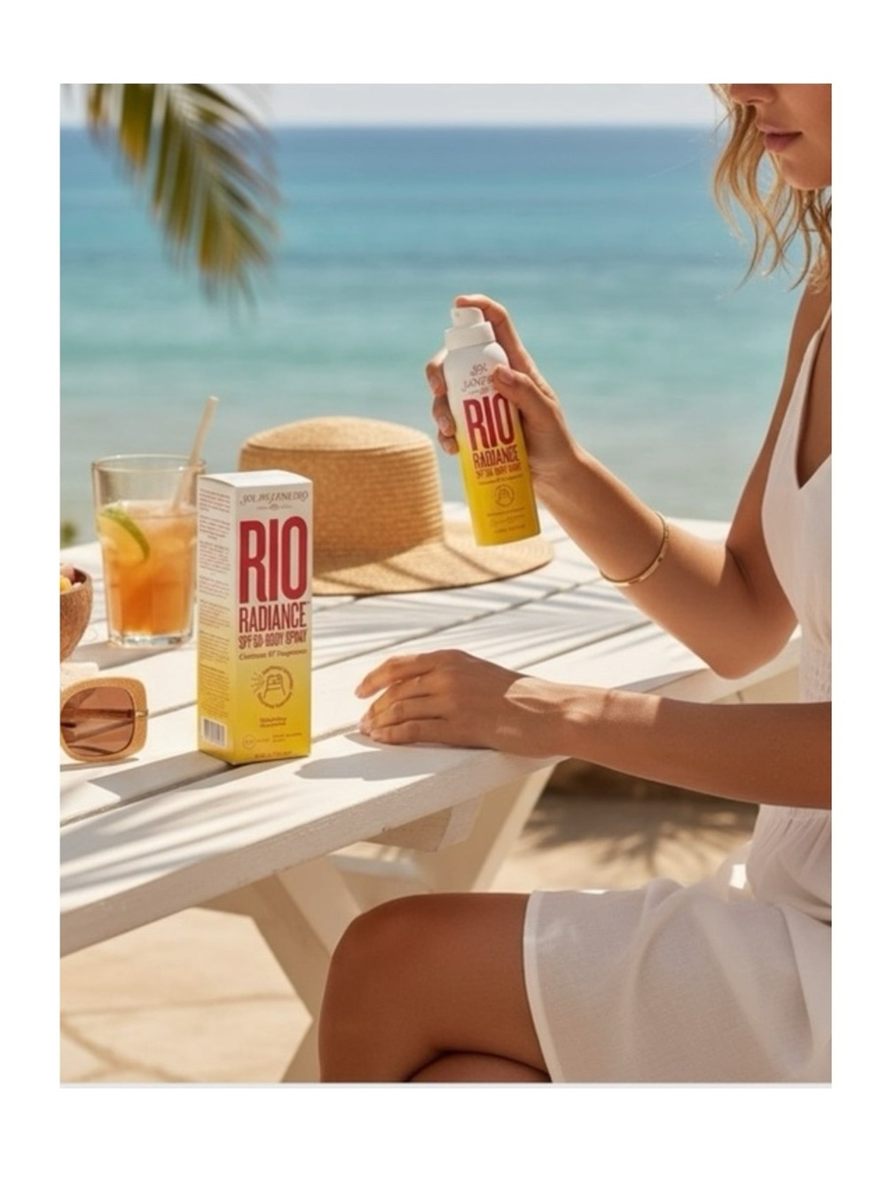 new Sol de Janeiro ☀︎︎ Rio Radiance SPF 50 Body Spray ☀︎︎Broad Spectrum UVA UVB